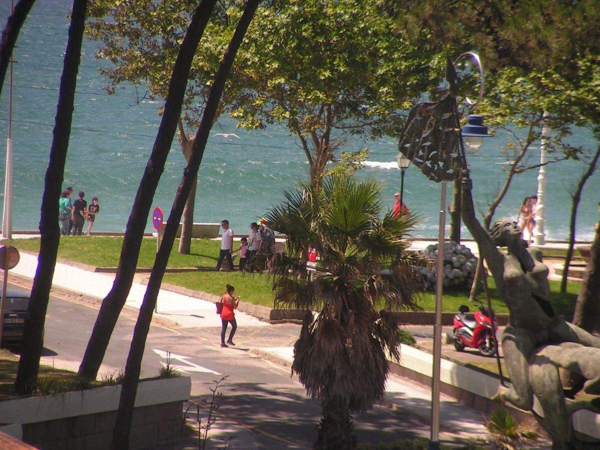 Piso Chalet En Playa Samil Vigo Bagian luar foto